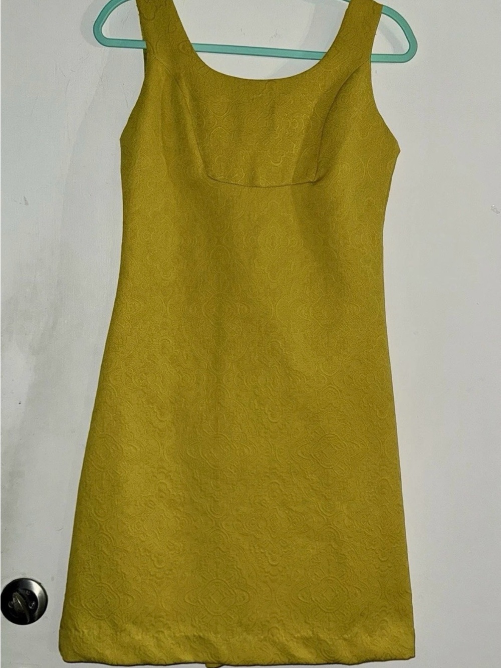 Anthropologie Dress * What Comes Around Goes Around * Size 2 * Mustard Yellow